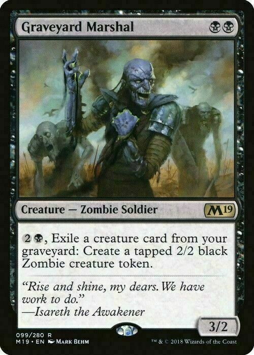 Graveyard Marshal ~ Core 2019 [ NM ] [ Magic MTG ]