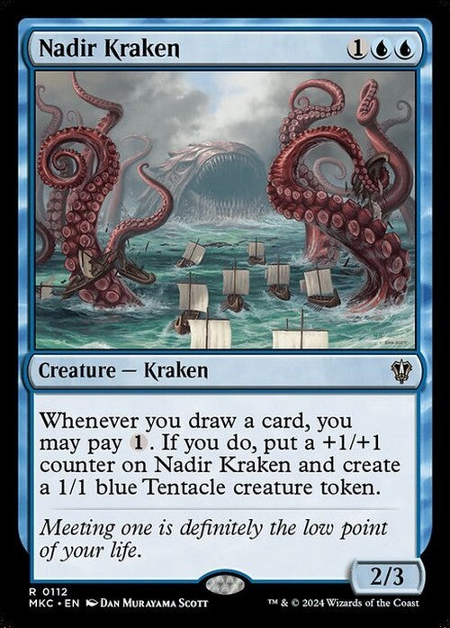 Nadir Kraken ~ Commander: Murders at Karlov Manor [ NM ] [ Magic MTG ]