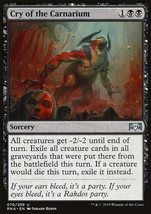 Cry of the Carnarium ~ Ravnica Allegiance [ EX ] [ Magic MTG ]