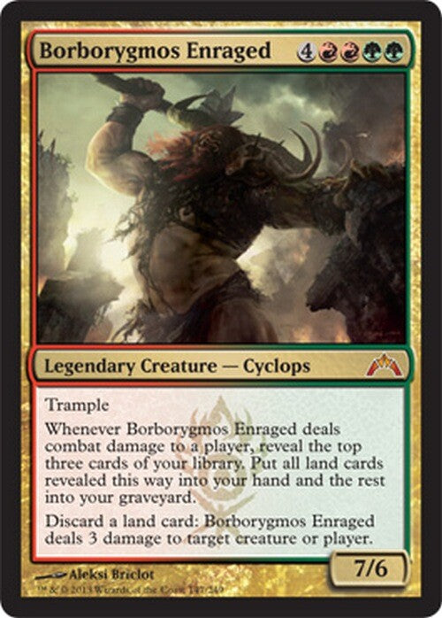 Borborygmos Enraged ~ Gatecrash [ NM ] [ Magic MTG ]
