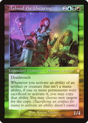 FOIL Ashnod the Uncaring ~ Commander: The Brothers' War [ NM ] [ Magic MTG ]