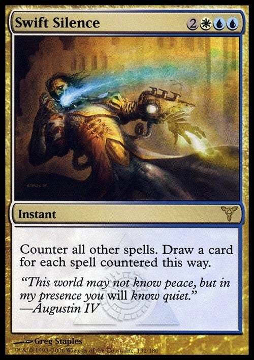 Swift Silence ~ Dissension [ EX ] [ Magic MTG ]