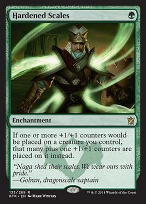 Hardened Scales ~ Khans of Tarkir [ EX ] [ Magic MTG ]