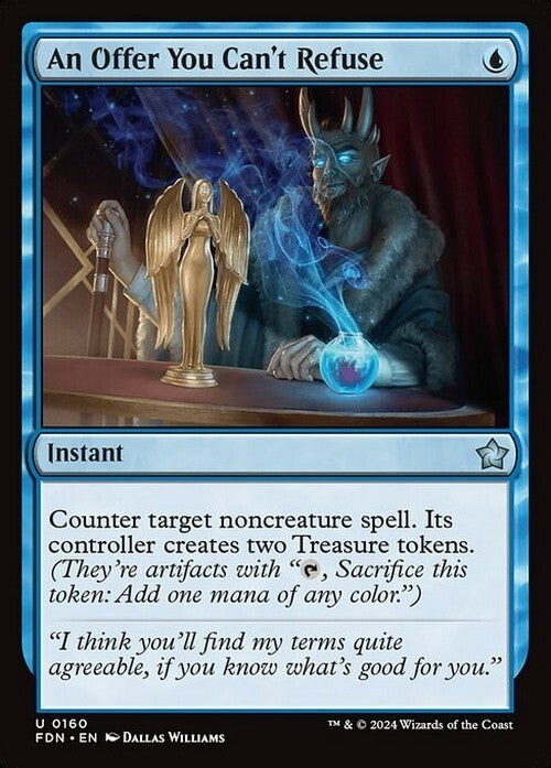 An Offer You Can't Refuse ~ Foundations [ NM ] [ Magic MTG ]