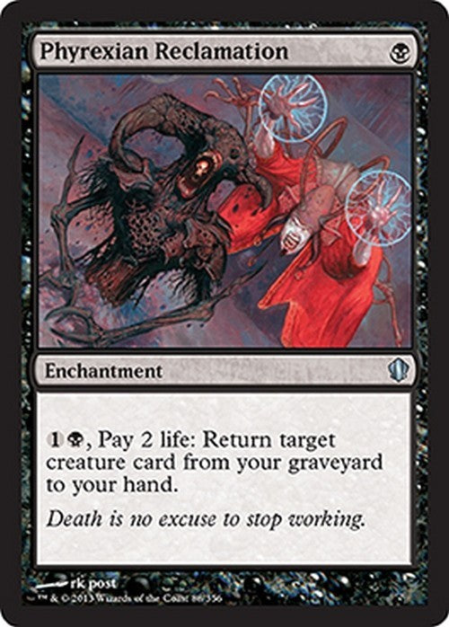 Phyrexian Reclamation ~ Commander 2013 [ EX ] [ Magic MTG ]