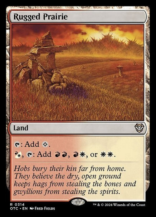 Rugged Prairie ~ Commander: Outlaws of Thunder Junction [ NM ] [ MTG ]