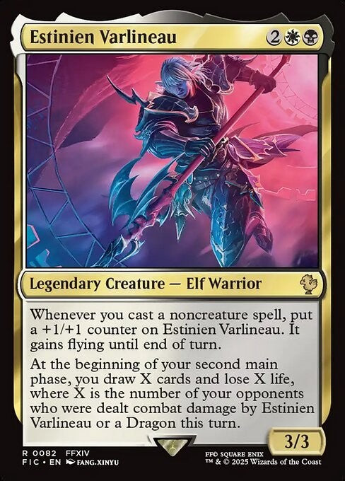 Estinien Varlineau ~ Commander: Final Fantasy [ NM ] [ Magic MTG ]
