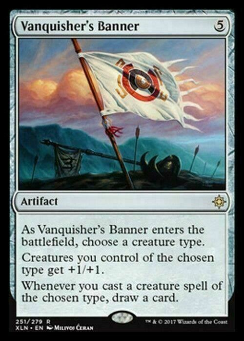 Vanquisher's Banner ~ Ixalan [ EX ] [ Magic MTG ]