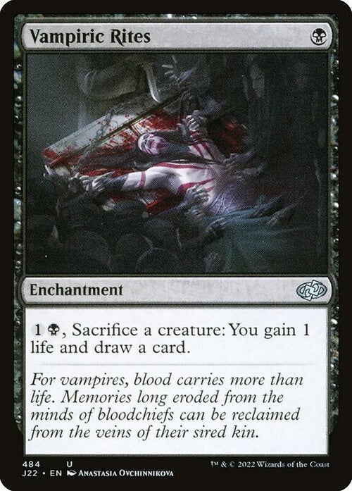 Vampiric Rites ~ Jumpstart 2022 [ NM ] [ Magic MTG ]