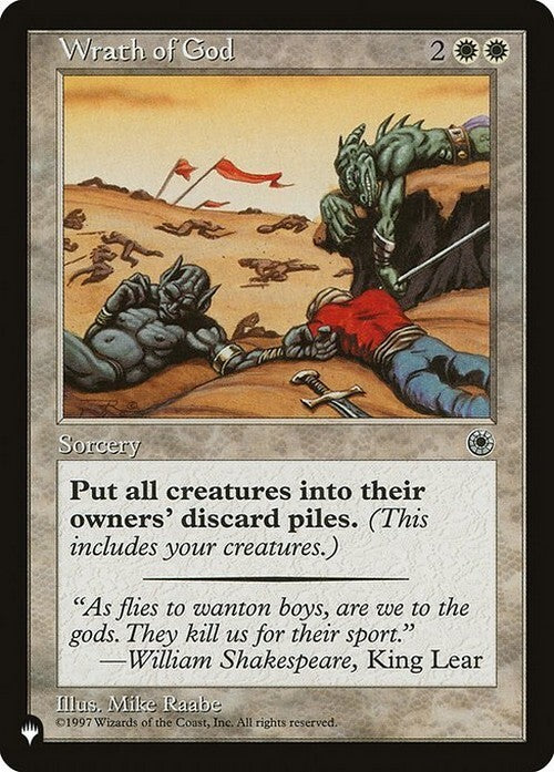 Wrath of God ~ The List [ NM ] [ Magic MTG ]