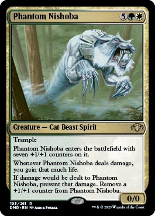 Phantom Nishoba ~ Dominaria Remastered [ NM ] [ Magic MTG ]