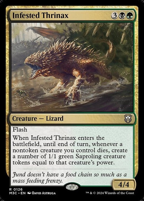 Infested Thrinax ~ Commander: Modern Horizons 3 [ NM ] [ Magic MTG ]