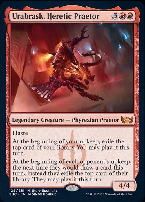 Urabrask, Heretic Praetor ~ Streets of New Capenna [ NM ] [ Magic MTG ]