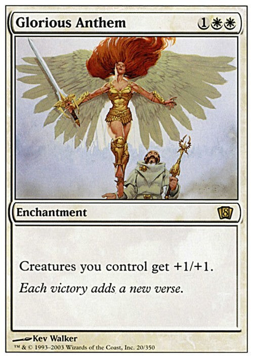 Glorious Anthem ~ Eighth Edition [ PLAYED ] [ Magic MTG ]