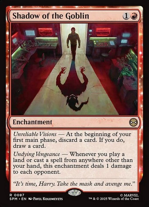 Shadow of the Goblin ~ Spider-Man [ NM ] [ Magic MTG ]