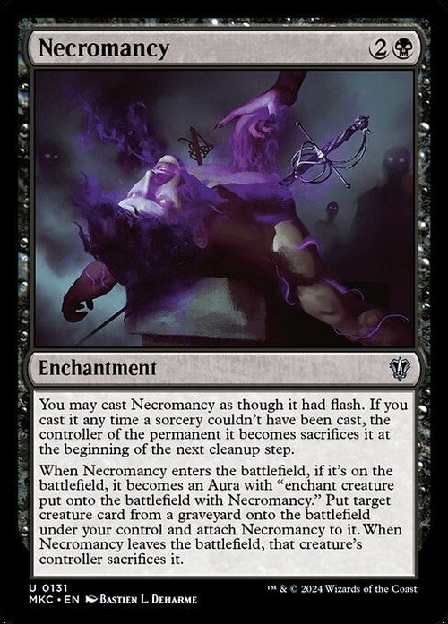 Necromancy ~ Commander: Murders at Karlov Manor [ NM ] [ MTG ]