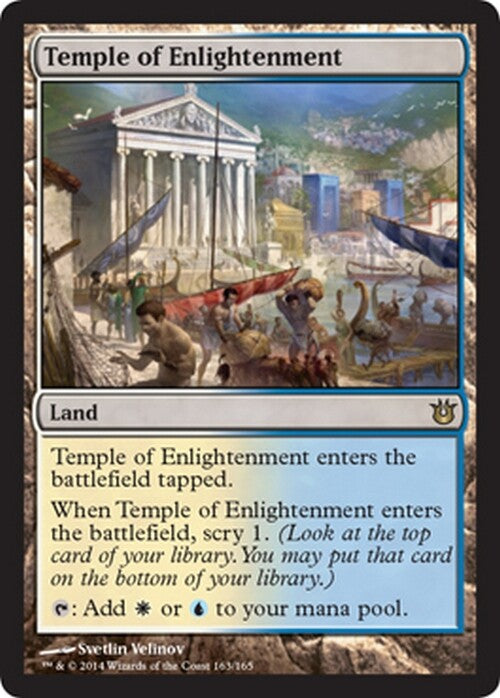 Temple of Enlightenment ~ Born of the Gods [ EX ] [ Magic MTG ]