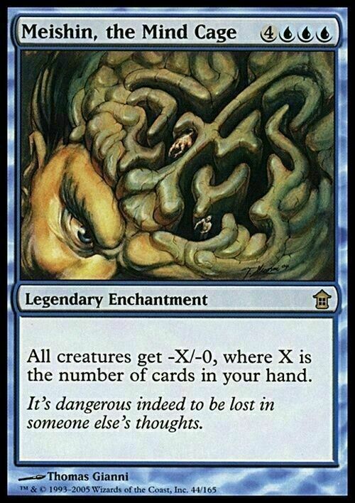 Meishin, the Mind Cage ~ Saviors of Kamigawa [ EX+ ] [ Magic MTG ]