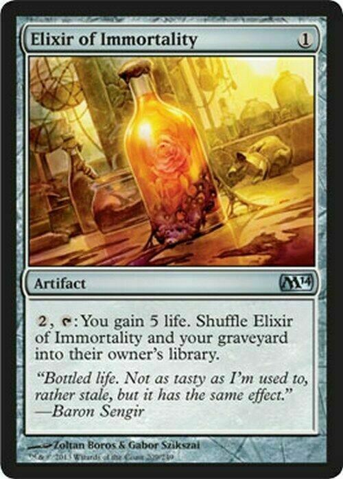 Elixir of Immortality ~ Magic 2014 [ EX ] [ Magic MTG ]