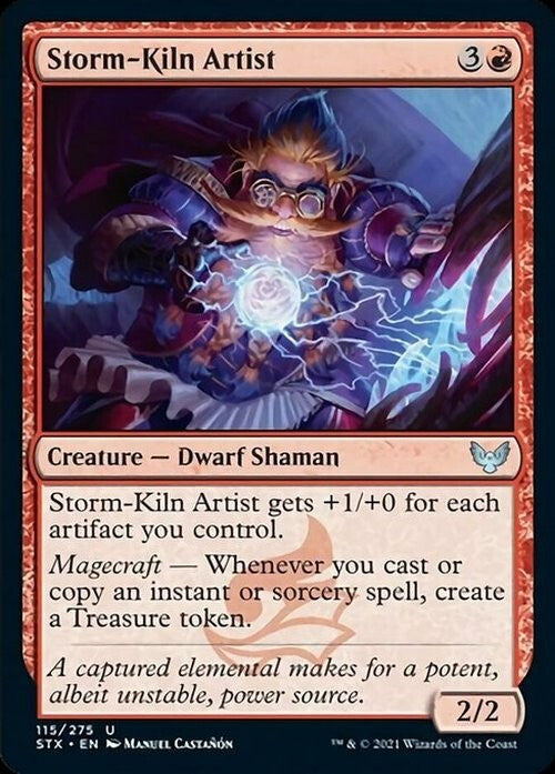Storm-Kiln Artist ~ Strixhaven [ NM ] [ Magic MTG ]