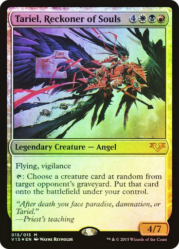 FOIL Tariel, Reckoner of Souls ~ From the Vault [ NM ] [ Magic MTG ]