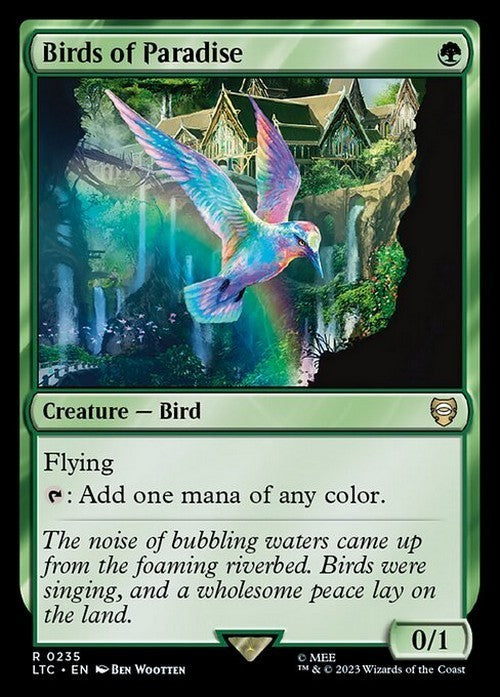 Birds of Paradise ~ Commander: Lord of the Rings [ NM ] [ Magic MTG ]