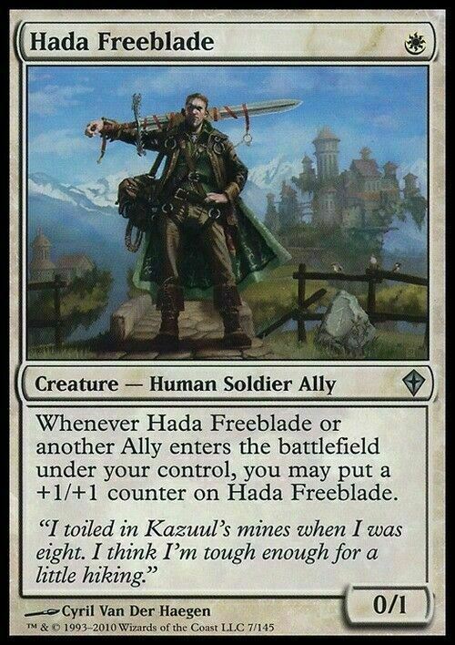 Hada Freeblade ~ Worldwake [ EX ] [ Magic MTG ]