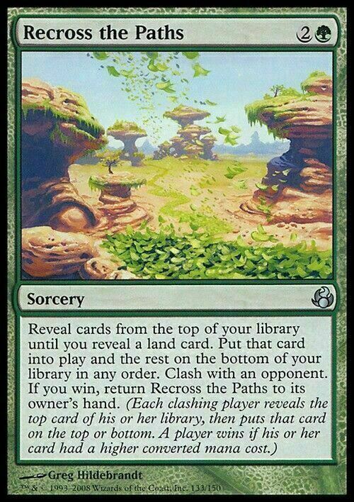 Recross the Paths ~ Morningtide [ EX ] [ Magic MTG ]