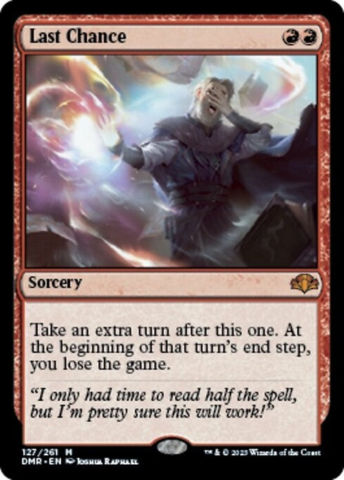 Last Chance ~ Dominaria Remastered [ NM ] [ Magic MTG ]