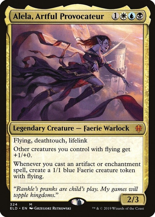 Alela, Artful Provocateur ~ Throne of Eldraine [ NM ] [ Magic MTG ]