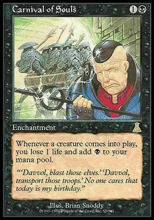 Carnival of Souls ~ Urza's Destiny [ EX+ ] [ Magic MTG ]