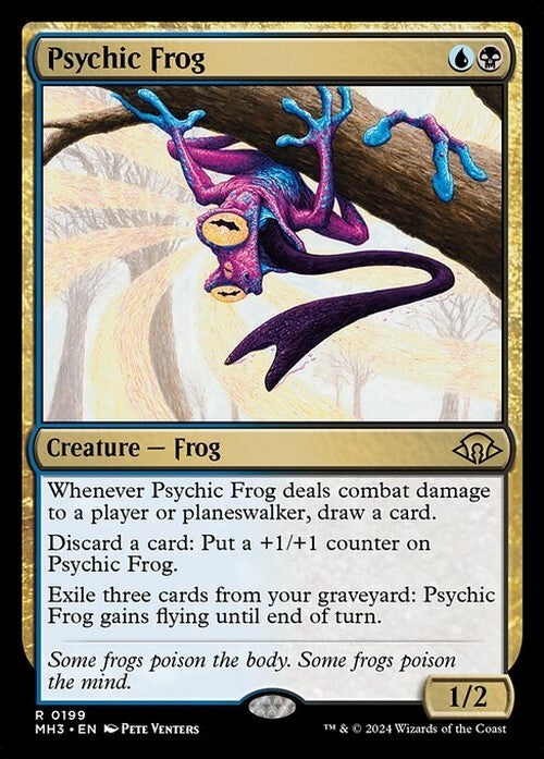 Psychic Frog ~ Modern Horizons 3 [ NM ] [ Magic MTG ]