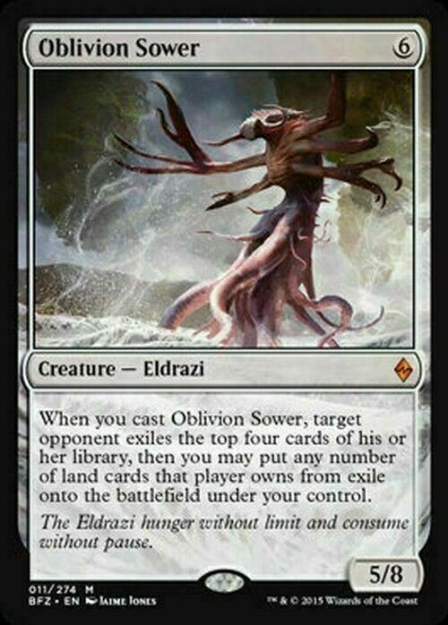 Oblivion Sower ~ Battle for Zendikar [ EX ] [ Magic MTG ]