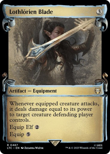 SCROLL Lothlorien Blade ~ Commander: The Lord of the Rings [ NM ] [ MTG ]