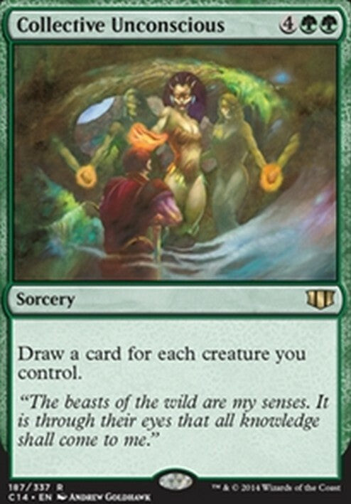 Collective Unconscious ~ Commander 2014 [ EX ] [ Magic MTG ]