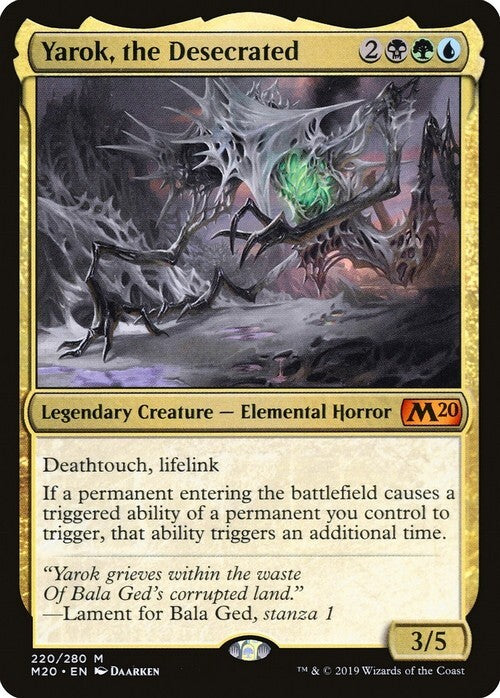 Yarok, the Desecrated ~ Core 2020 [ NM ] [ Magic MTG ]