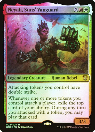 FOIL Neyali, Suns' Vanguard ~ Commander: Phyrexia [ NM ] [ Magic MTG ]