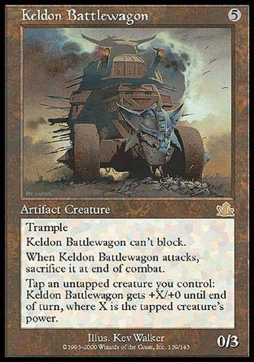 Keldon Battlewagon ~ Prophecy [ EX ] [ Magic MTG ]