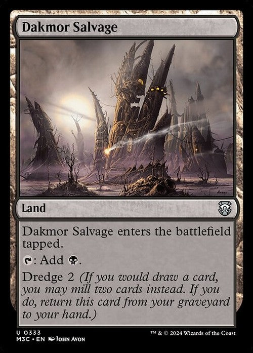 Dakmor Salvage ~ Commander: Modern Horizons 3 [ NM ] [ Magic MTG ]