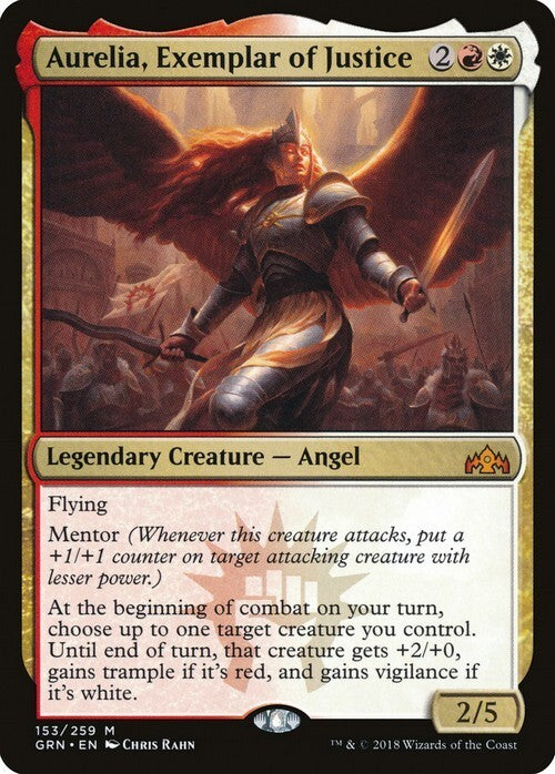 Aurelia, Exemplar of Justice ~ Guilds of Ravnica [ EX ] [ Magic MTG ]