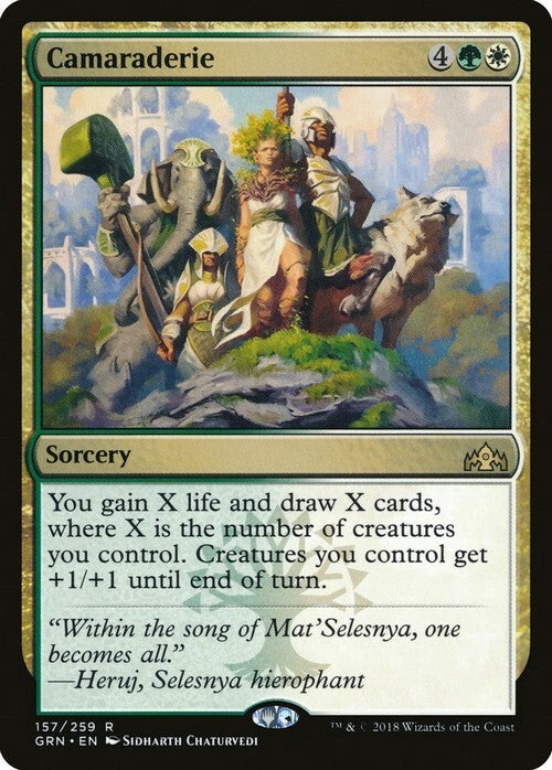 Camaraderie ~ Guilds of Ravnica [ EX ] [ Magic MTG ]