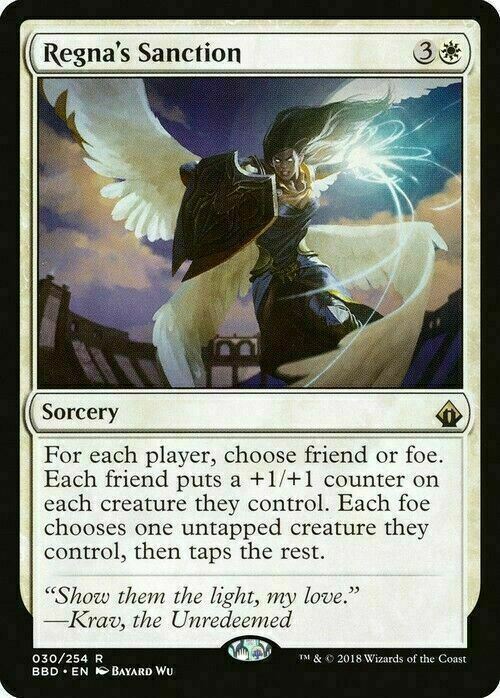 Regna's Sanction ~ Battlebond [ NM ] [ Magic MTG ]