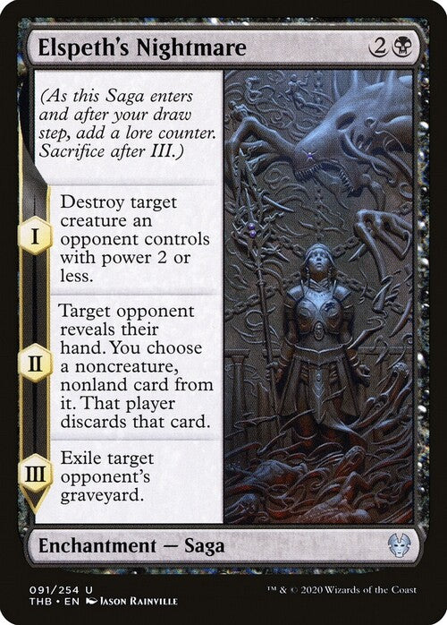 Elspeth's Nightmare ~ Theros Beyond Death [ NM ] [ MTG ]