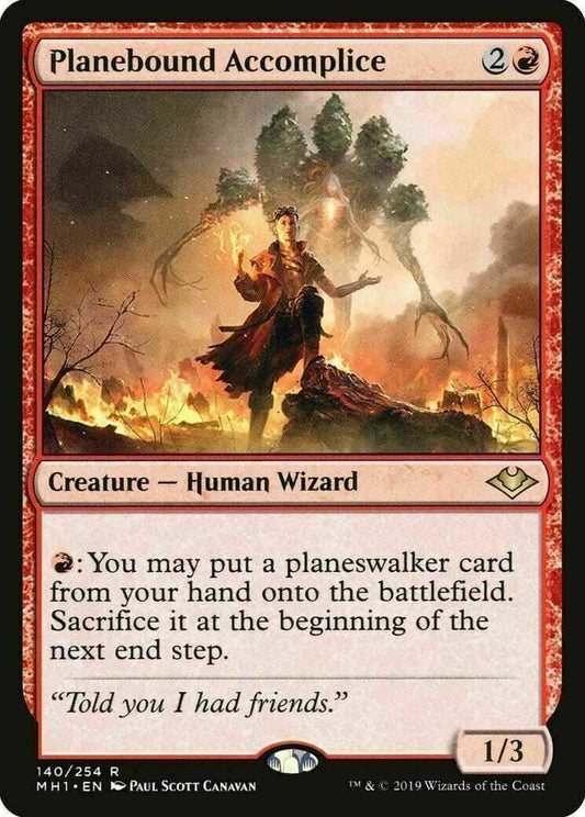 Planebound Accomplice ~ Modern Horizons 1 [ NM ] [ Magic MTG ]