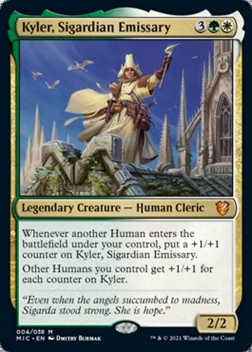 Kyler, Sigardian Emissary ~ Commander: Midnight Hunt [ NM ] [ Magic MTG ]