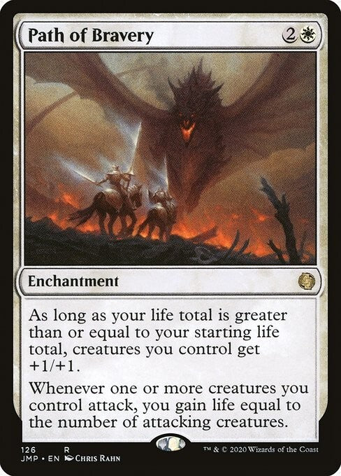 Path of Bravery ~ Jumpstart 2021 [ NM ] [ Magic MTG ]