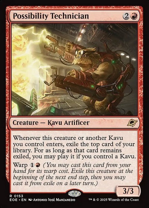 Possibility Technician ~ Edge of Eternities [ NM ] [ Magic MTG ]