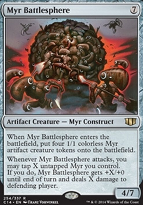 Myr Battlesphere ~ Commander 2014 [ EX ] [ Magic MTG ]
