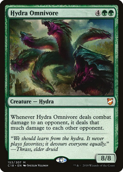 Hydra Omnivore ~ Commander 2018 [ EX ] [ Magic MTG ]