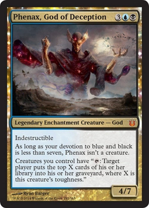 Phenax, God of Deception ~ Born of the Gods [ EX ] [ Magic MTG ]